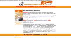 Desktop Screenshot of burningout.de