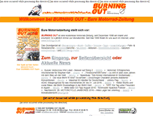 Tablet Screenshot of burningout.de